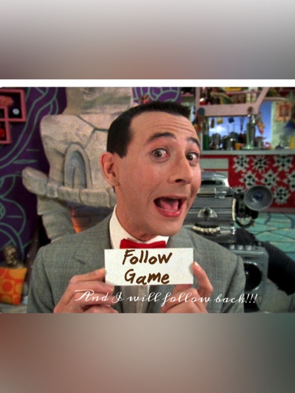 Kodak Red Bowtie Novelty Photo Card